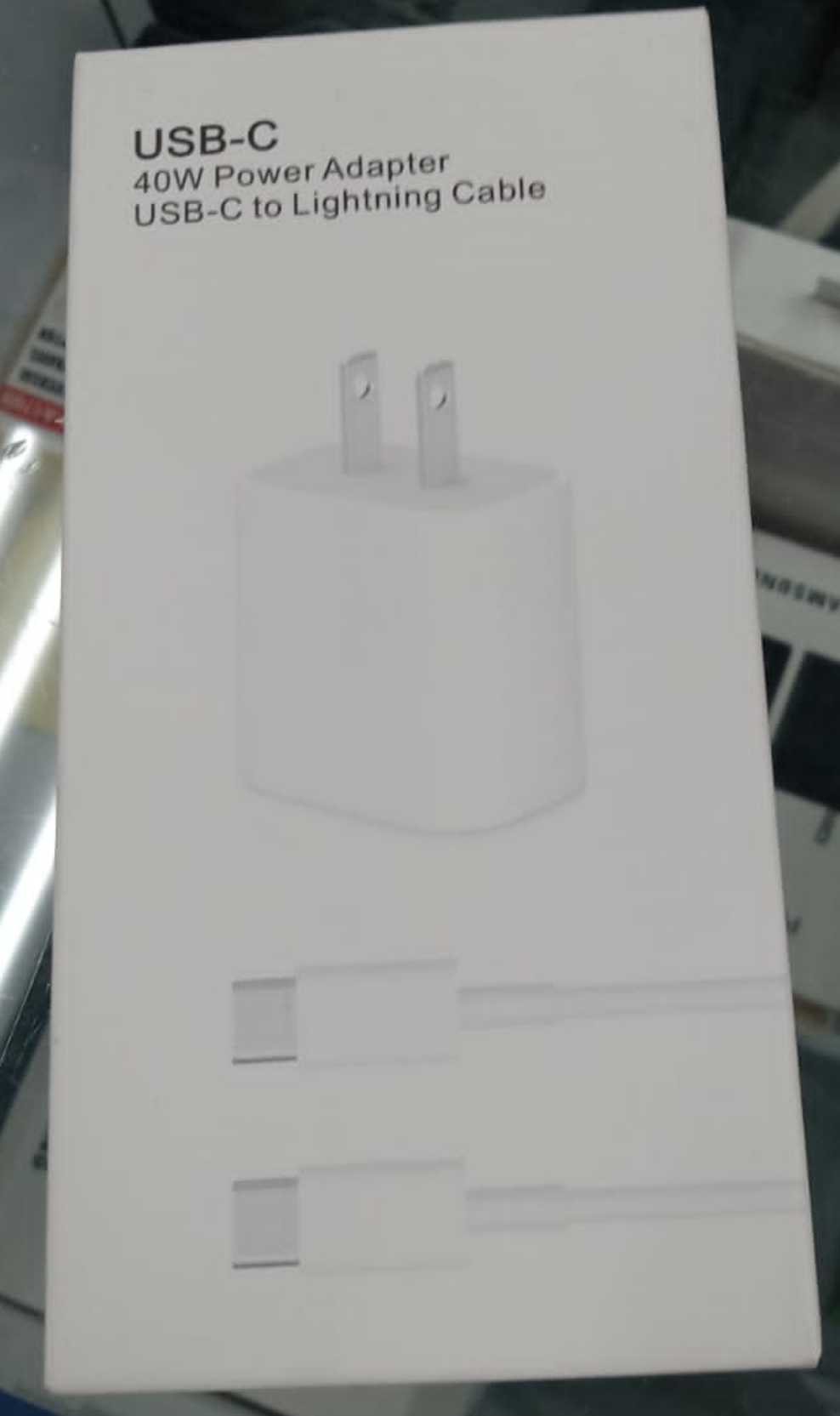 Cargador 40w tipo C