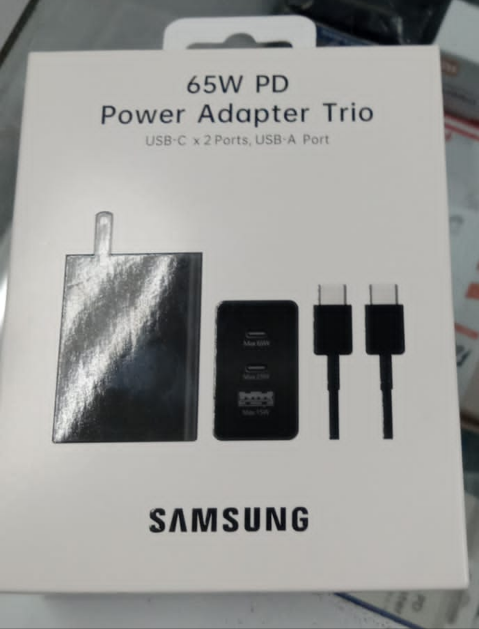 Cargador samsung 65w