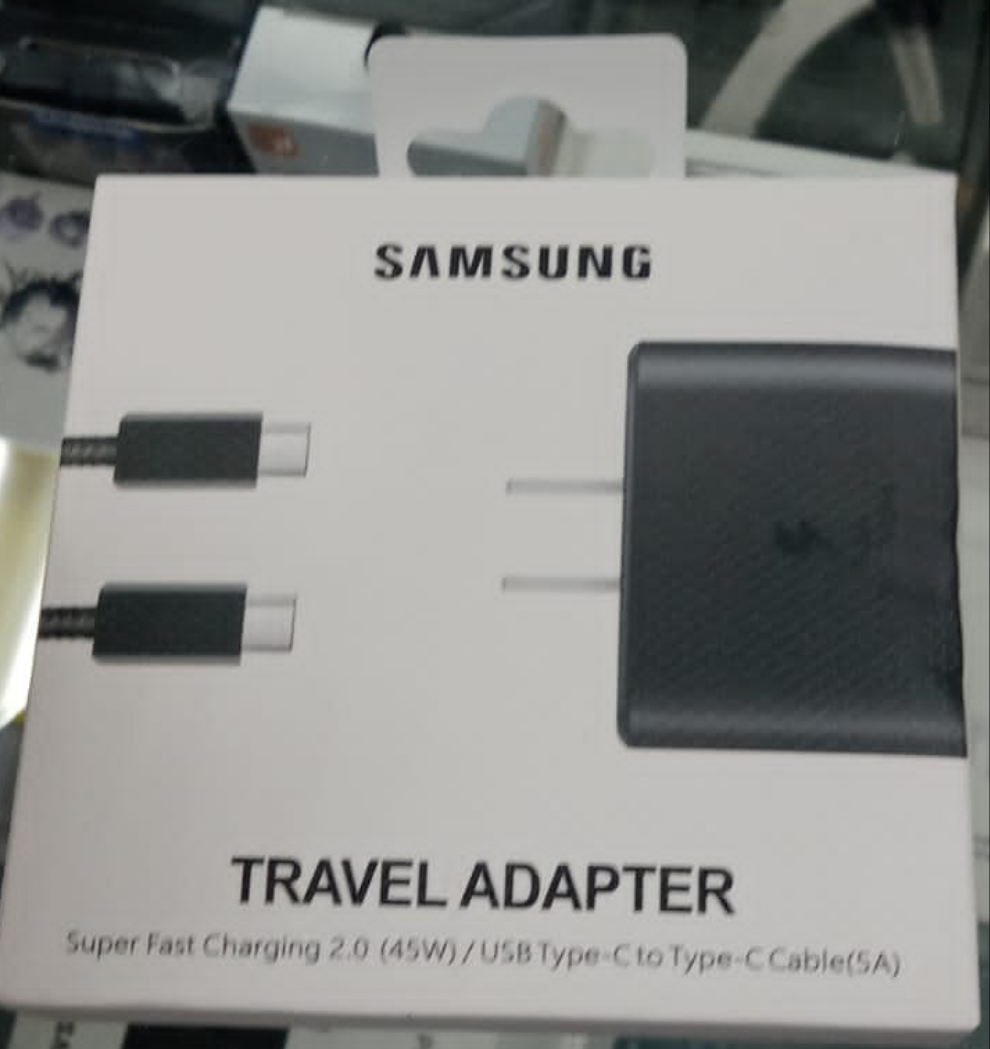 Cargador samsung 45w