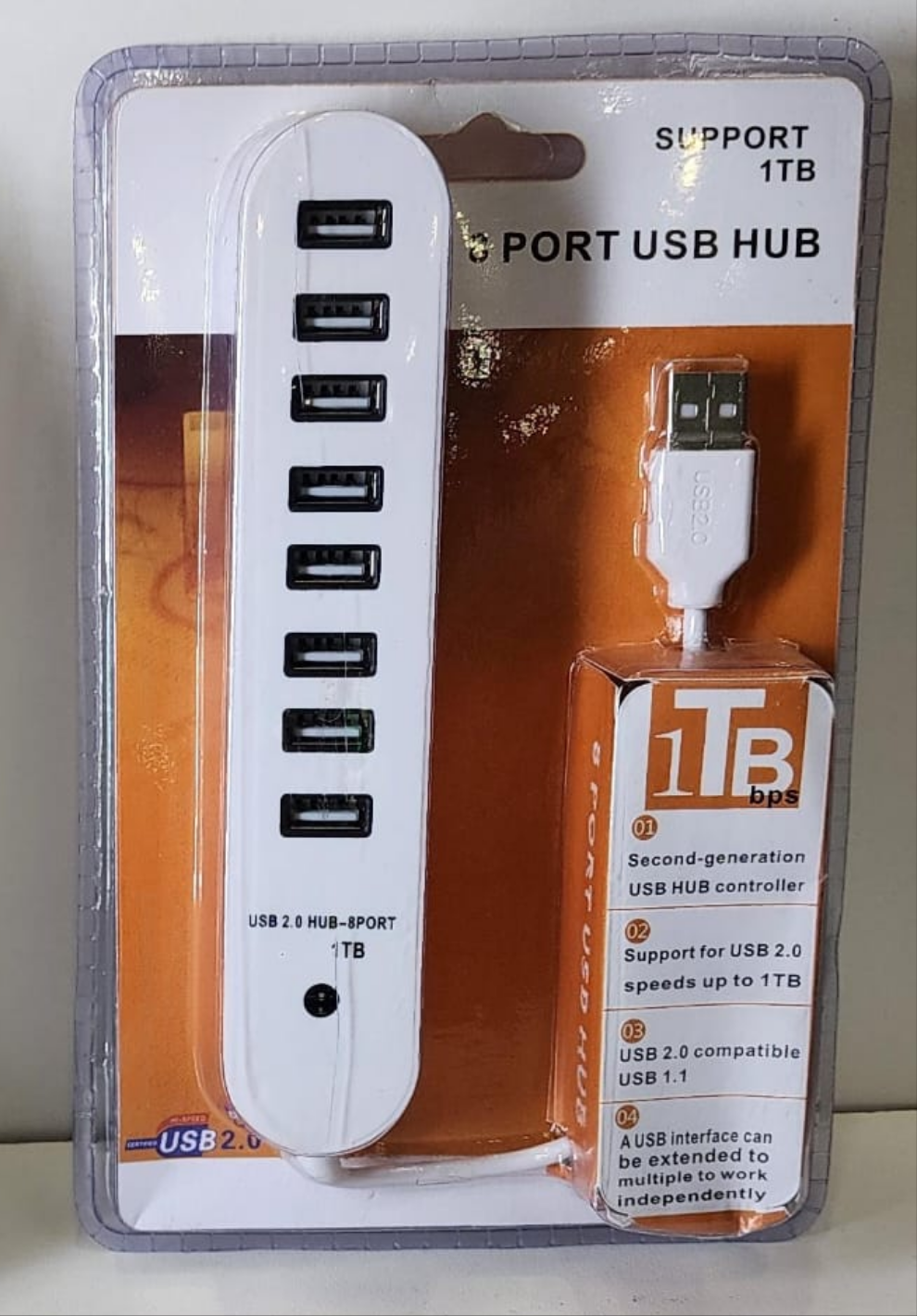 Adaptador Usb 8 puertos