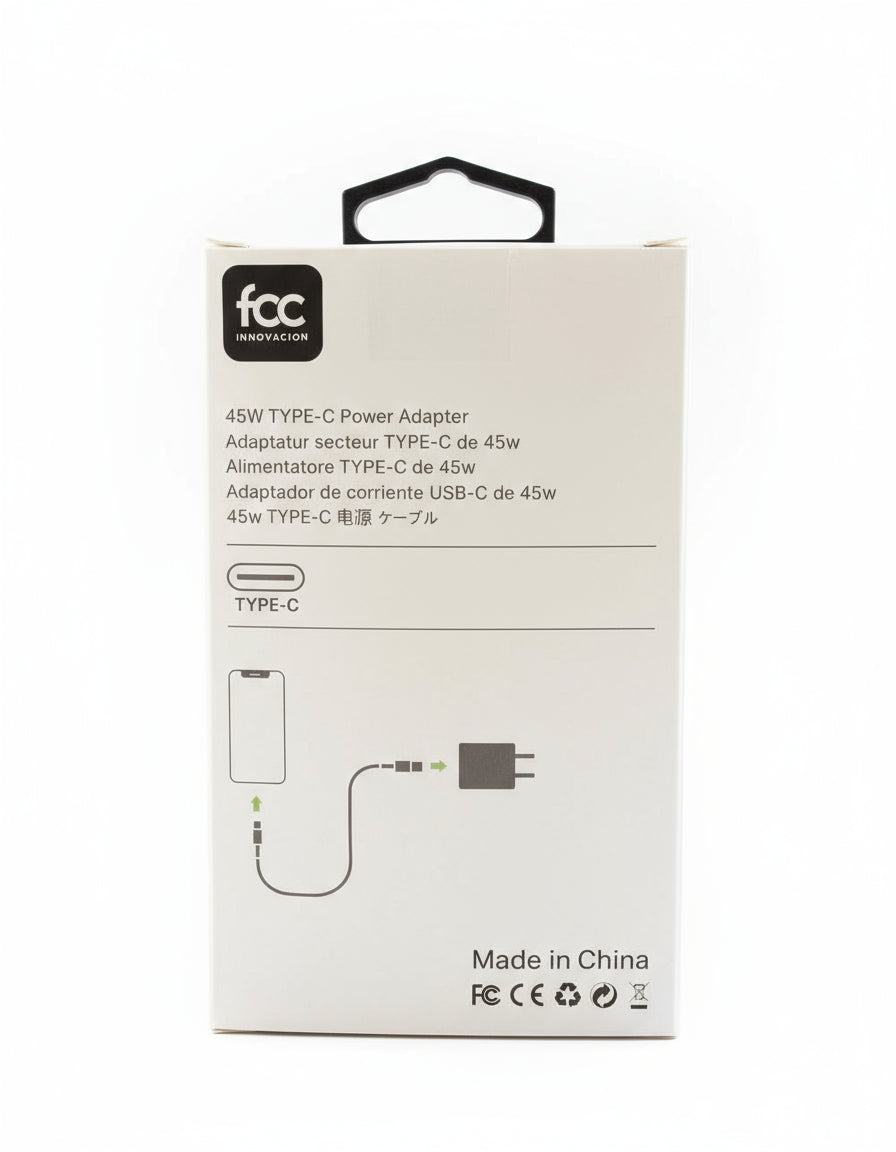 BASE DE CARGA TIPO C 45W