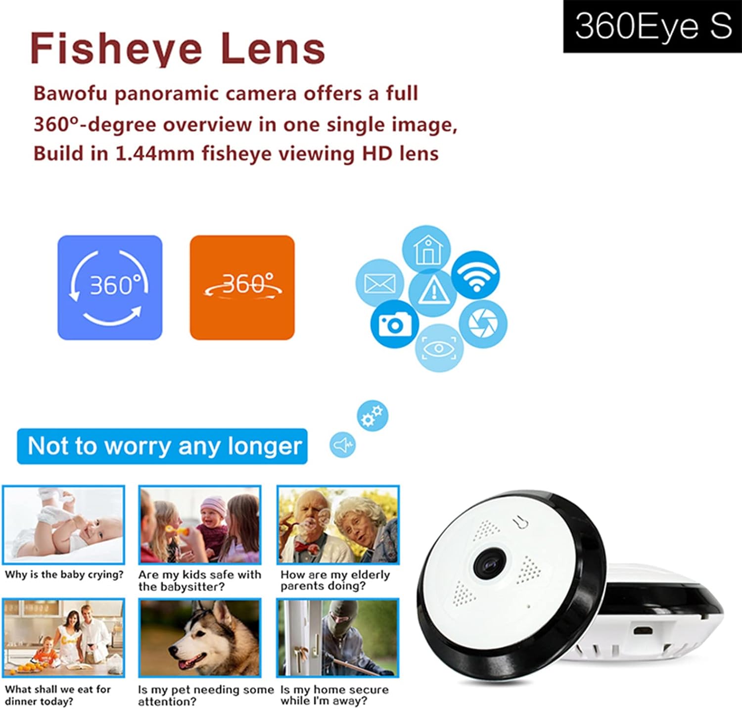 Camara 360 eye S panoramic