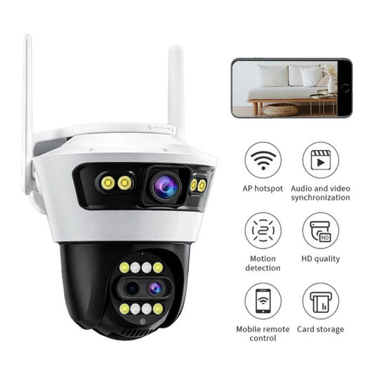 CÁMARA WIFI TRIPLE CAMARA