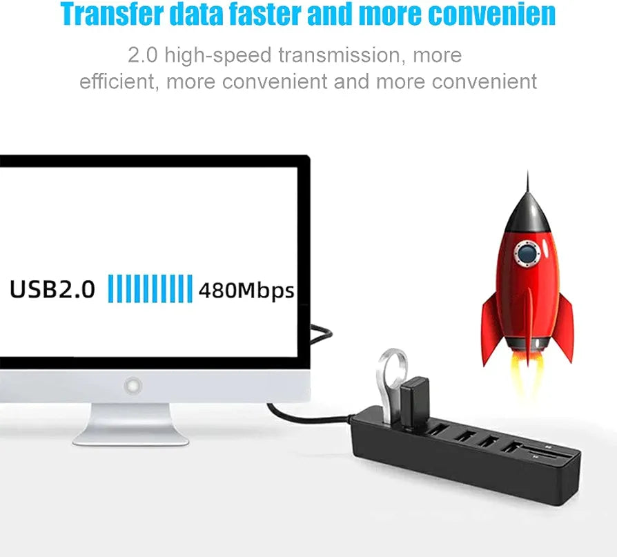 Andowl 8 ports USB 3.0 Q-HU300B