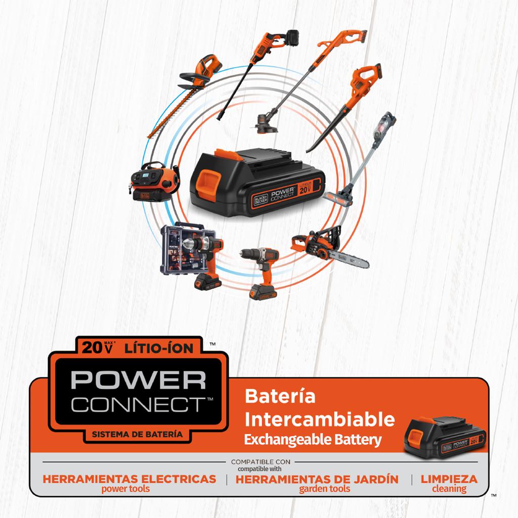 Black and Decker Kit de Taladro y Atornillador Inalámbrico de Impacto